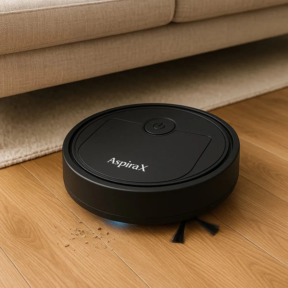 Robô Aspirador de Pó AspiraX 3 em 1 Bivolt - Varre, Aspira e Passa Pano