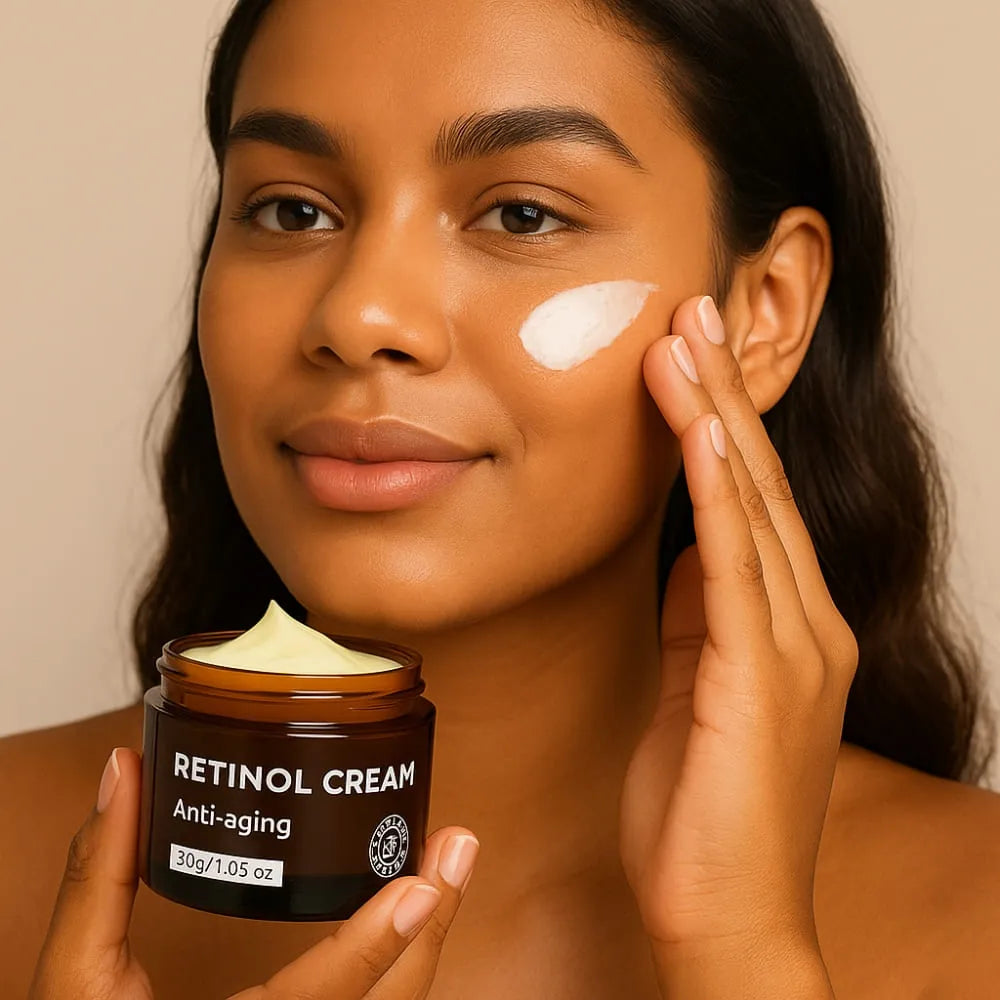 Kit 3 Retinol Cream - Hidratante e Anti Idade - Para Todos os Tipos de Pele