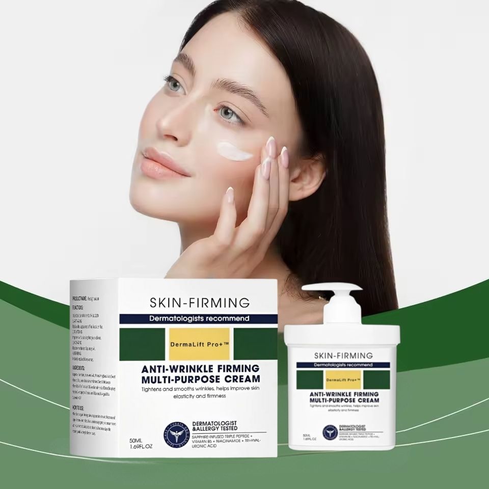 Kit 3 DermaLift Pro+ – Creme Firmador com Ação Antirrugas e Anti-Flacidez