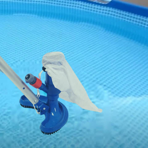 Aspirador de Piscina a Vácuo – Limpeza Profunda Sem Esforço e Sem Gastos