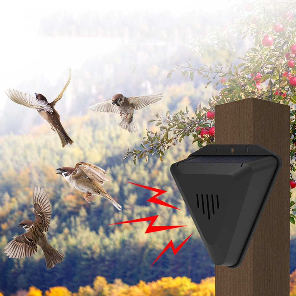 Kit 2 Alarme Solar Contra Pássaros SolarSafe – Proteção e Afastamento Contínuo