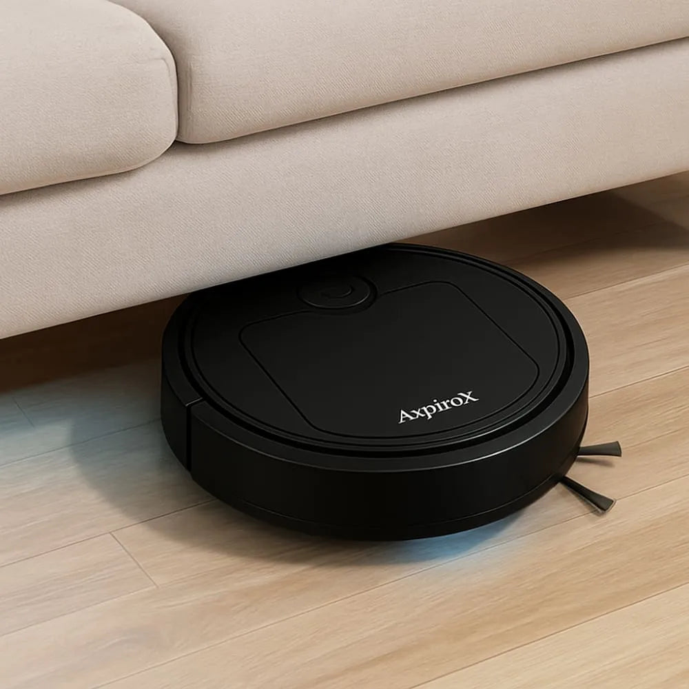 Robô Aspirador de Pó AspiraX 3 em 1 Bivolt - Varre, Aspira e Passa Pano