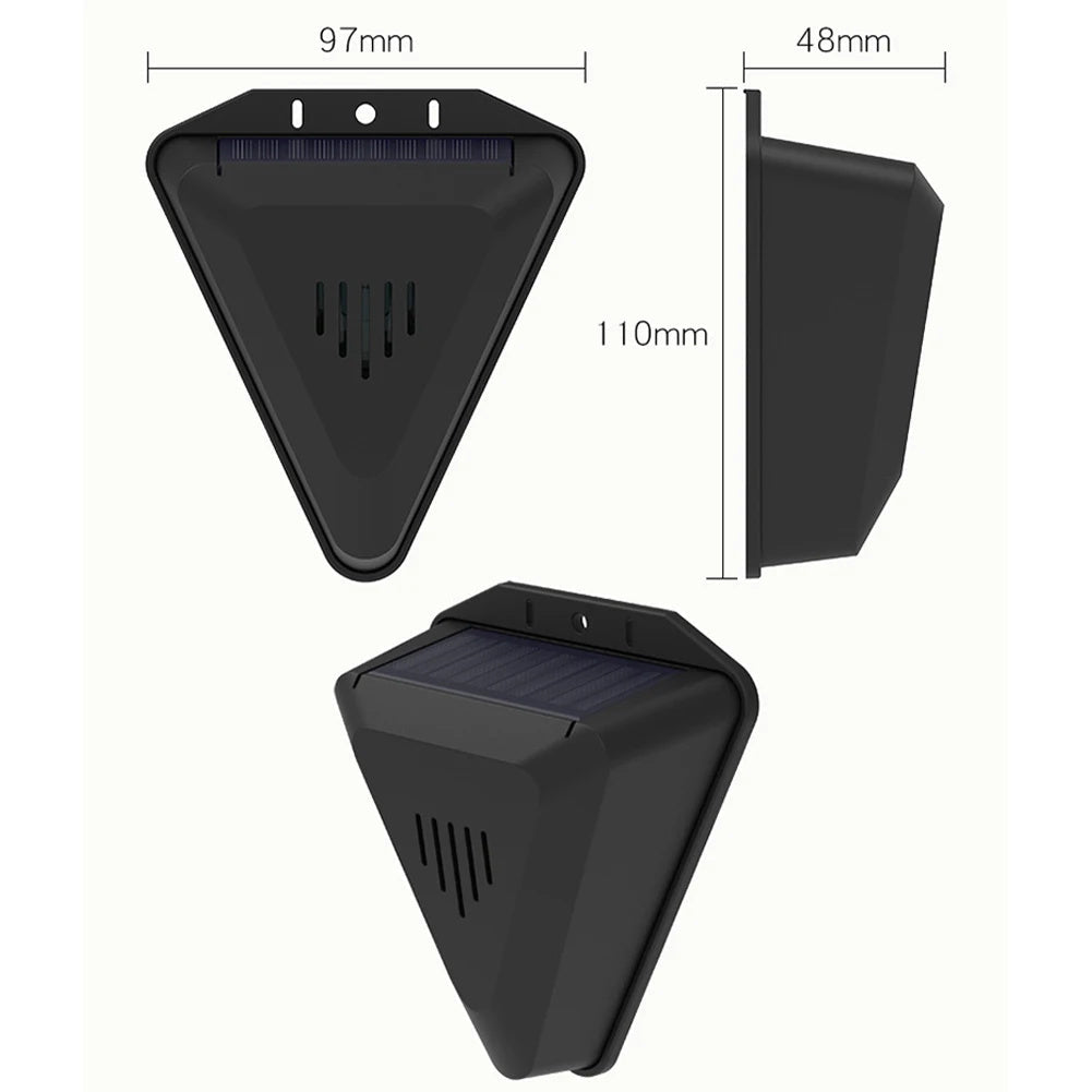 Kit 2 Alarme Solar Contra Pássaros SolarSafe – Proteção e Afastamento Contínuo