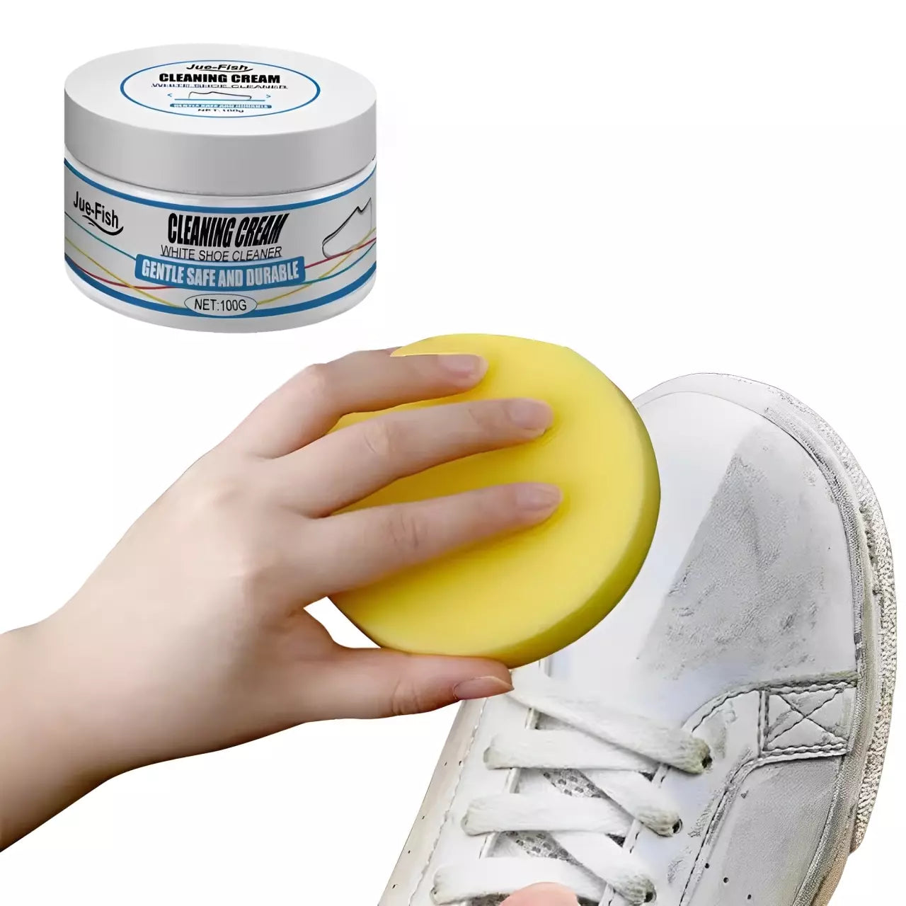 Kit 2 Limpa Tênis Branco - Removedor De Sujeira e Amarelado