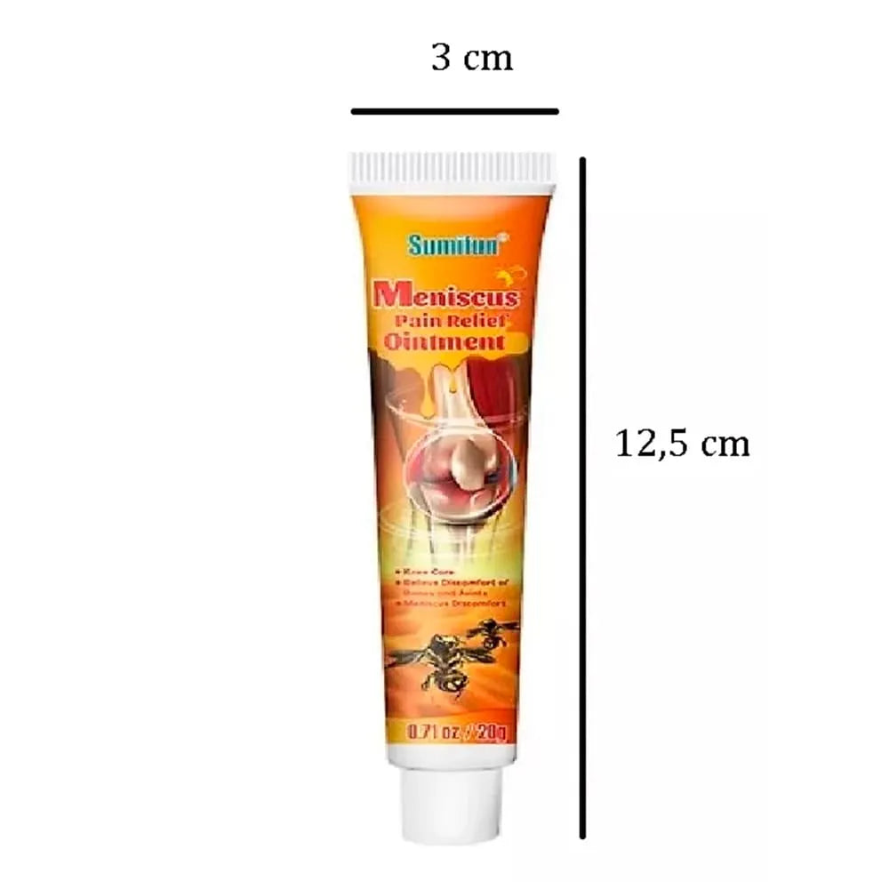 Kit 5 Creme Meniscus - Fórmula Natural com Extrato de Abelha