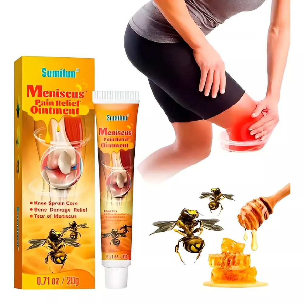 Kit 5 Creme Meniscus - Fórmula Natural com Extrato de Abelha