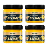 Kit 4 BeeWax - Cera de Abelha Que Restaura Móveis de Madeira e Polimento