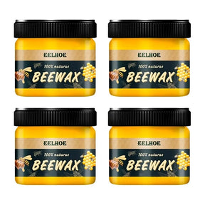 Kit 4 BeeWax - Cera de Abelha Que Restaura Móveis de Madeira e Polimento