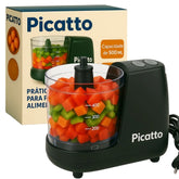 Processador De Alimentos Turbo Picatto 110V - Multiprocessador Elétrico