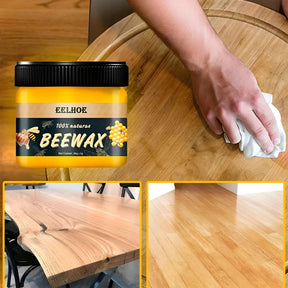 Kit 4 BeeWax - Cera de Abelha Que Restaura Móveis de Madeira e Polimento