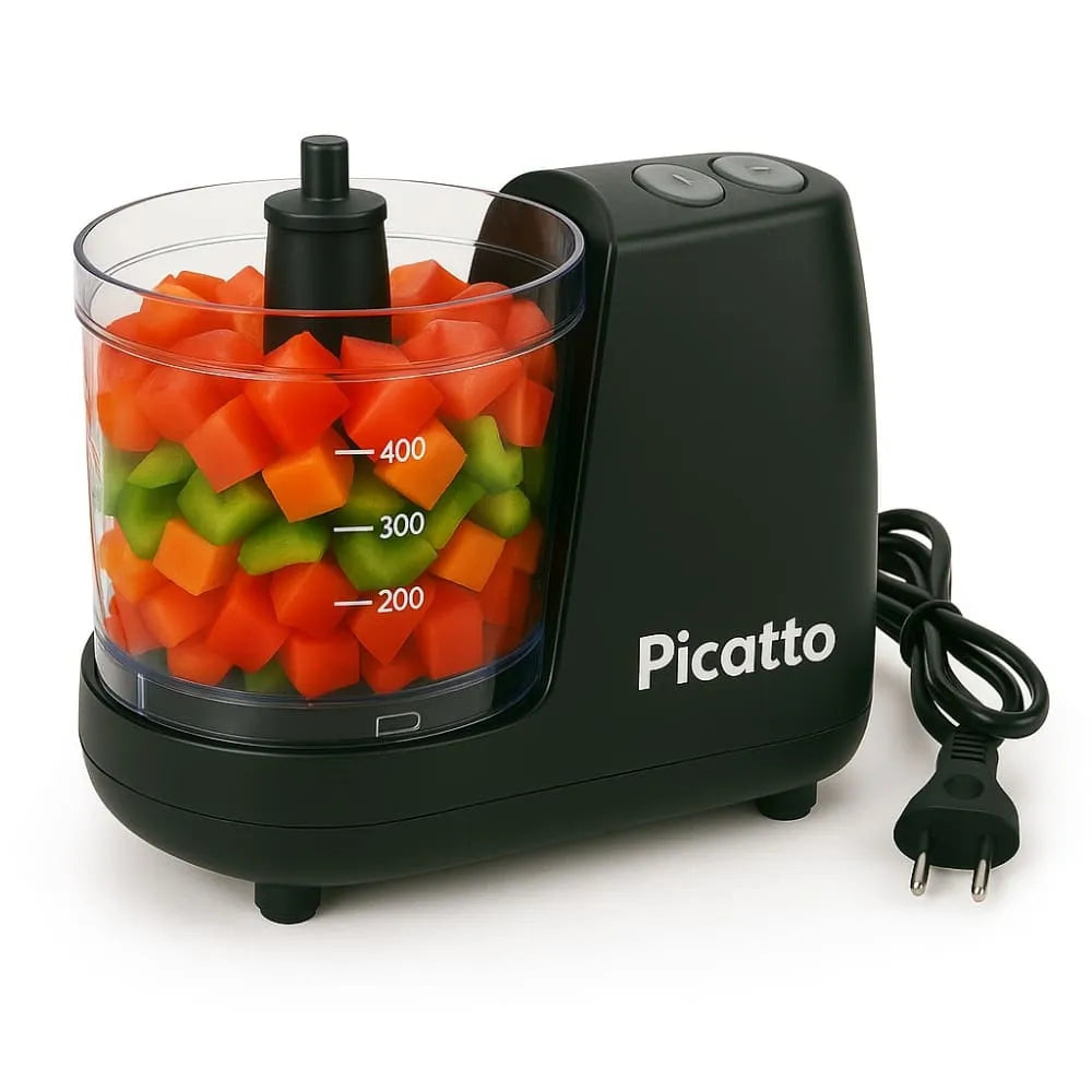 Processador De Alimentos Turbo Picatto 110V - Multiprocessador Elétrico