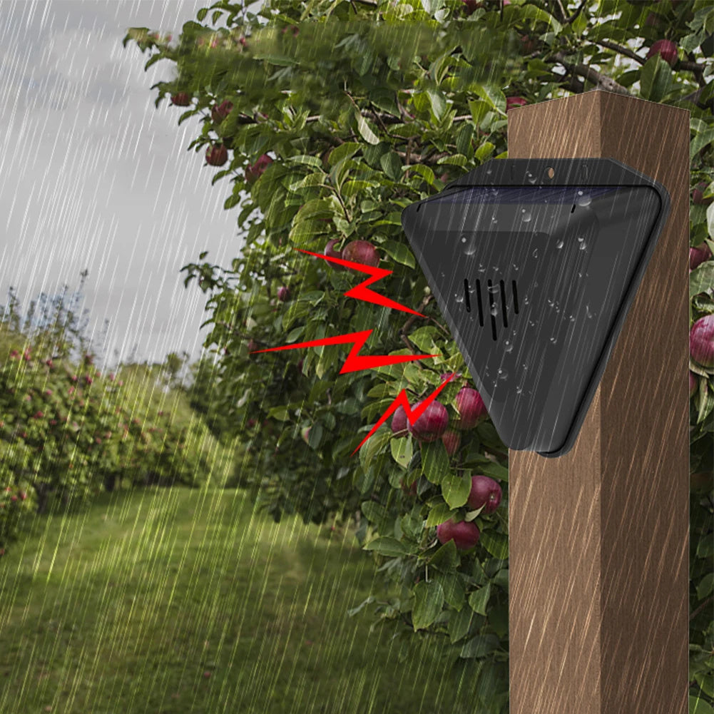Kit 2 Alarme Solar Contra Pássaros SolarSafe – Proteção e Afastamento Contínuo