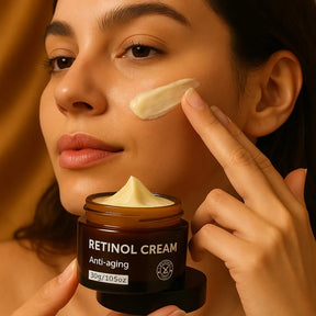 Kit 3 Retinol Cream - Hidratante e Anti Idade - Para Todos os Tipos de Pele