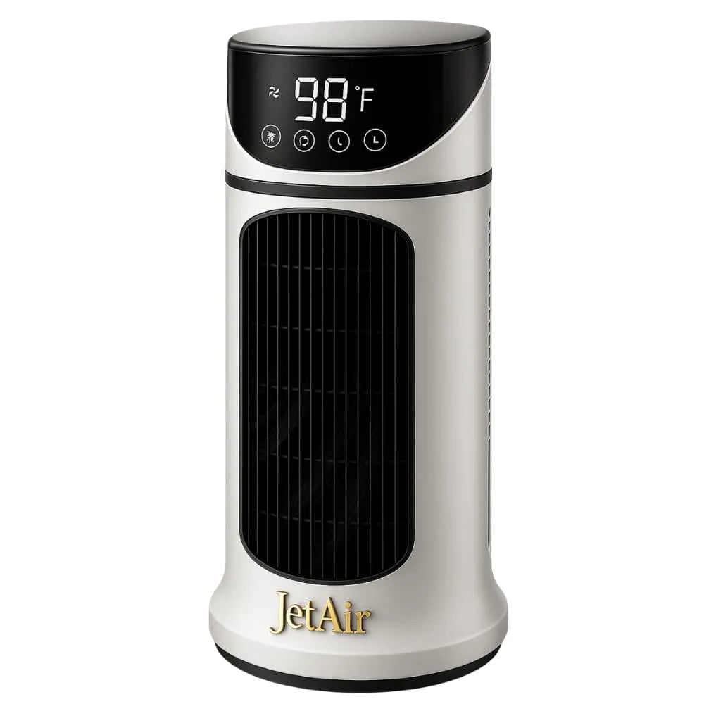 JetAir Turbo - Ar Condicionado Portátil Bivolt 4 em 1 - Refrigerador de Ar Silencioso