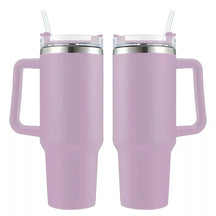 Kit 2 Copo Quencher com Tampa, Canudo e Alça Resistente