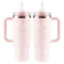 Kit 2 Copo Quencher com Tampa, Canudo e Alça Resistente
