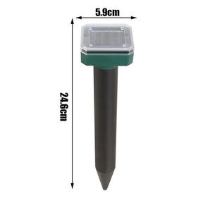 Kit 2 Repelente Solar Ultrassônico Afasta Pragas – Proteção 24h e Ambiente Livre de Insetos
