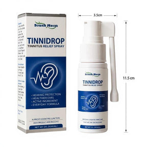 Kit 3 Tinnidrop Clean -  Limpeza e Alívio de Zumbido Nos Ouvidos