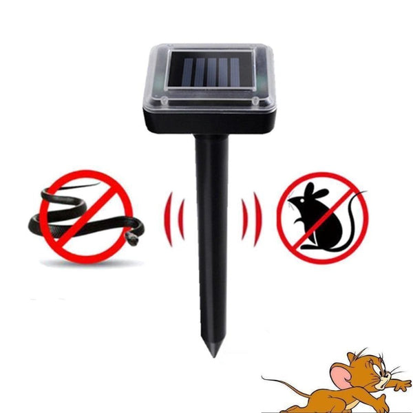 Kit 2 Repelente Solar Ultrassônico Afasta Pragas – Proteção 24h e Ambiente Livre de Insetos