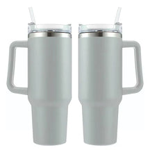 Kit 2 Copo Quencher com Tampa, Canudo e Alça Resistente