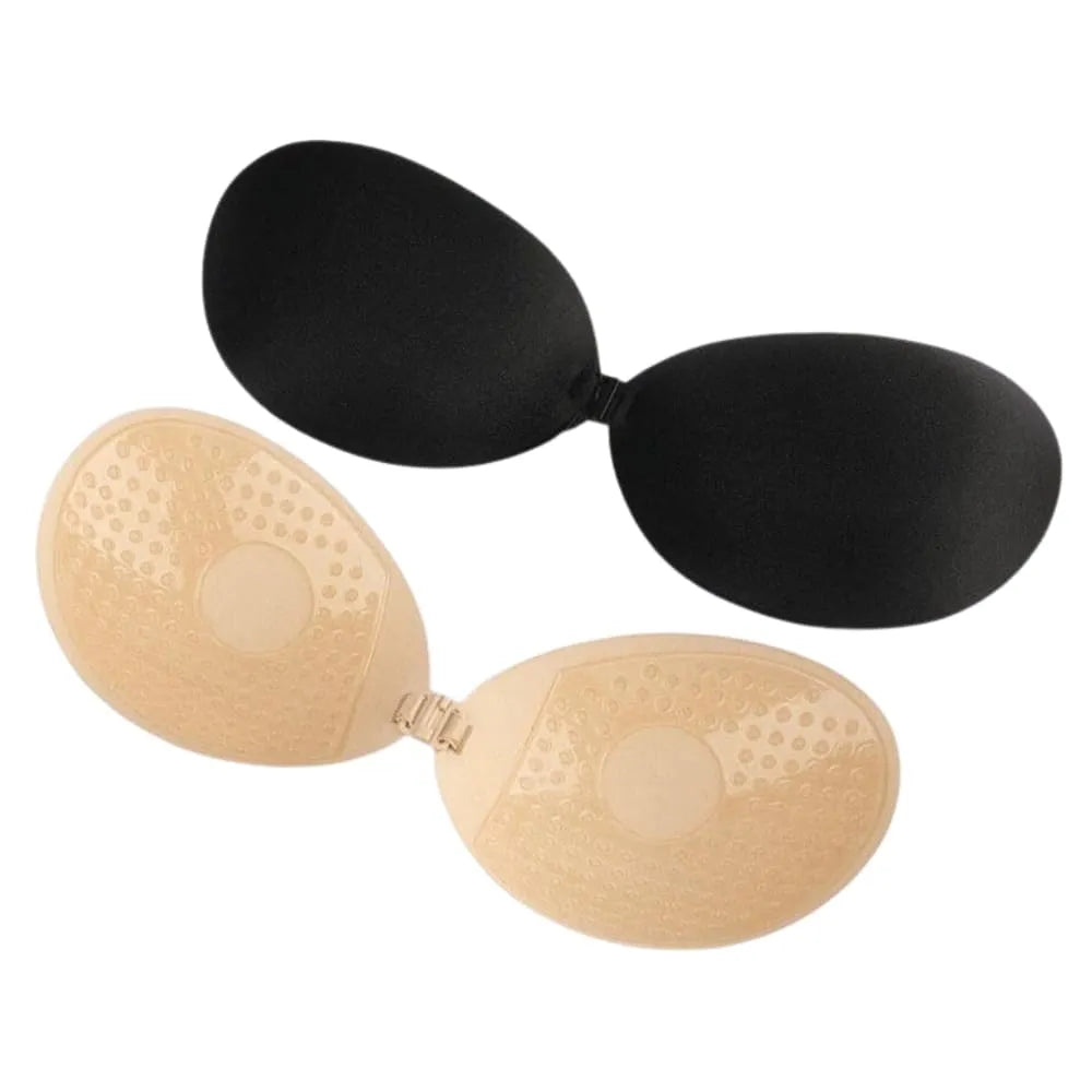 Kit 2 Sutiã Adesivo Invisível - Efeito Silicone, Confortável e de Sustentação