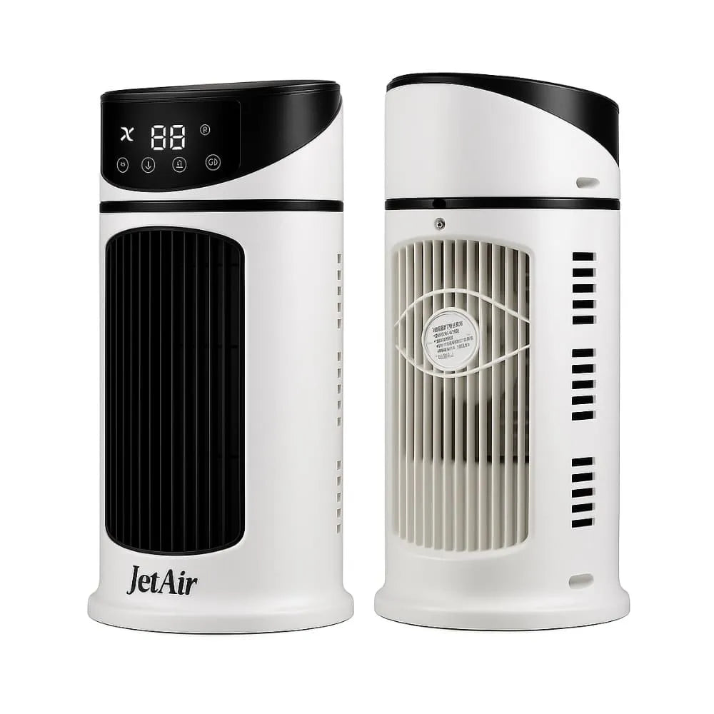 JetAir Turbo - Ar Condicionado Portátil Bivolt 4 em 1 - Refrigerador de Ar Silencioso