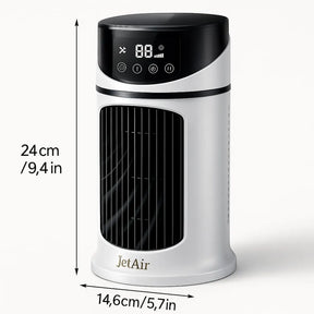JetAir Turbo - Ar Condicionado Portátil Bivolt 4 em 1 - Refrigerador de Ar Silencioso